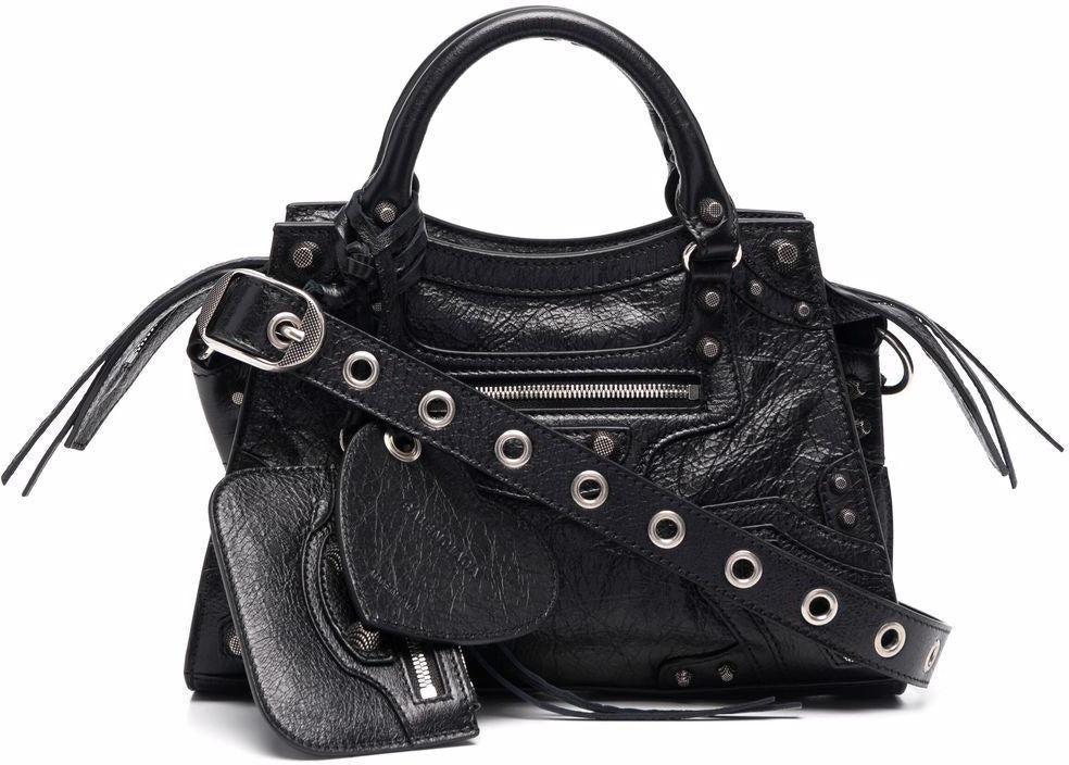 Balenciaga Women's Neo Cagole Xs Handbag in Black | 700940210B0