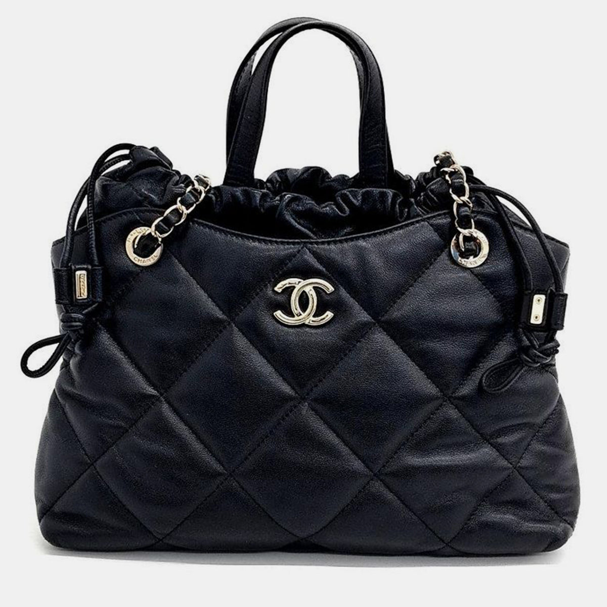 Chanel Tote And Chain Shoulder Bag