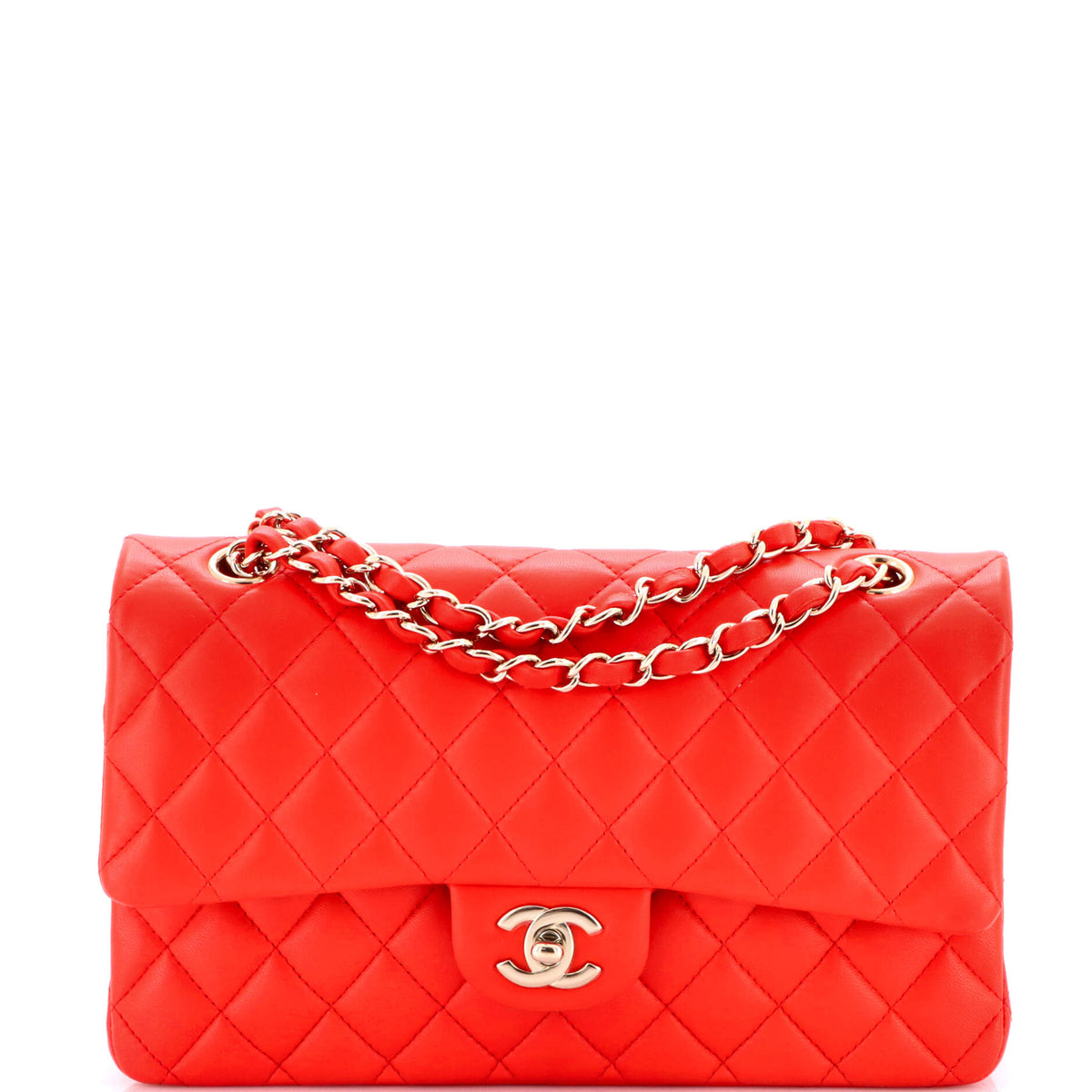 Chanel CHANEL Classic Double Flap Bag Quilted Lambskin Medium