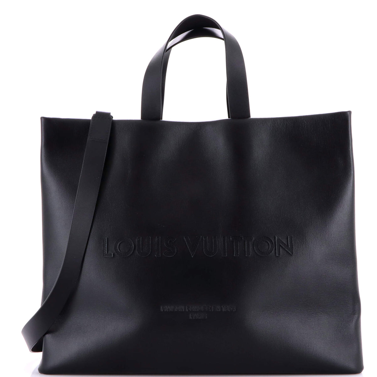 Louis Vuitton Shopper Tote Leather MM