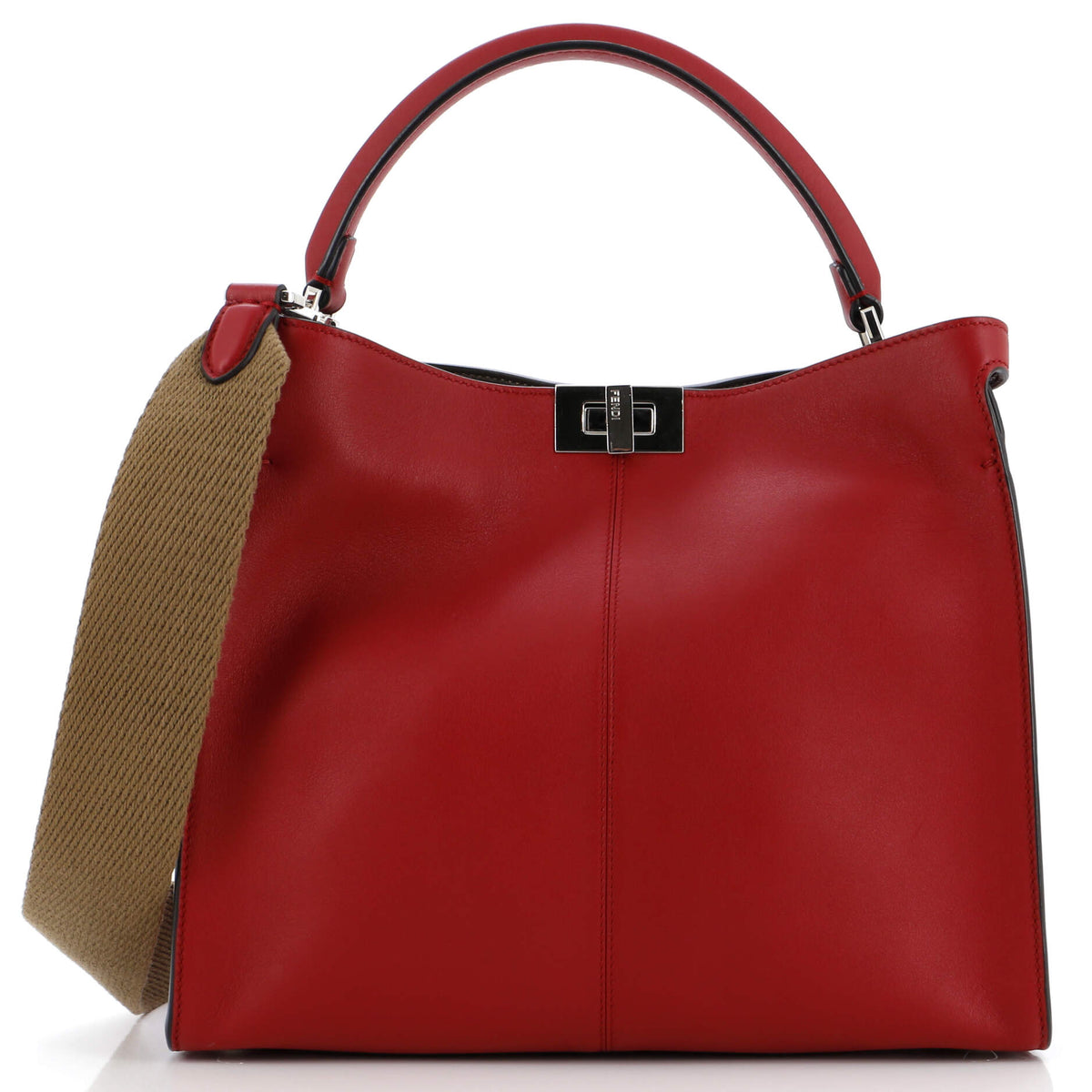 Fendi FENDI Peekaboo X-Lite Bag Leather Medium