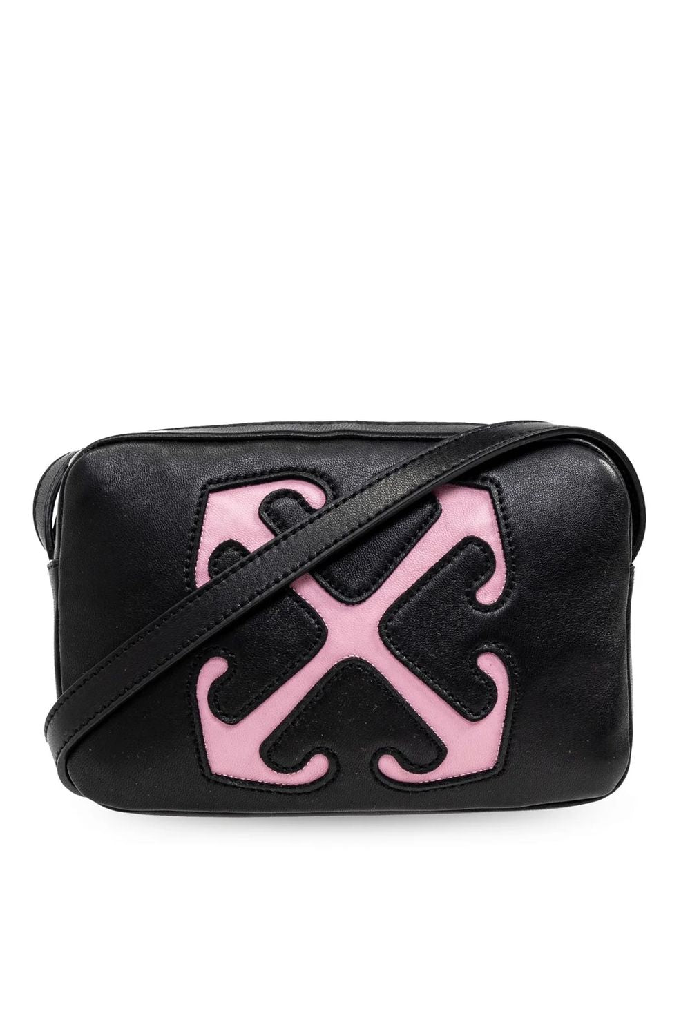 Off-White Women's Metropolitan Camera Bag in Blackrose | OWNX038F24LEA001