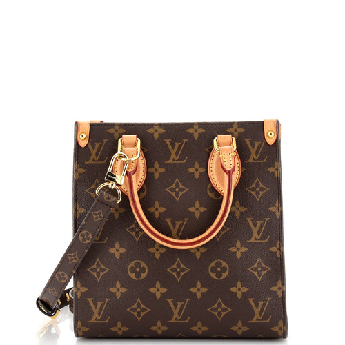Sac Plat NM Bag Monogram Canvas BB