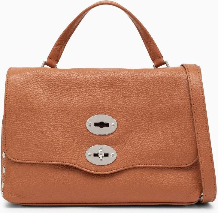 Zanellato Women's Brown Handbag Postina S Daily Day in Orange | 068010S Color 0050000