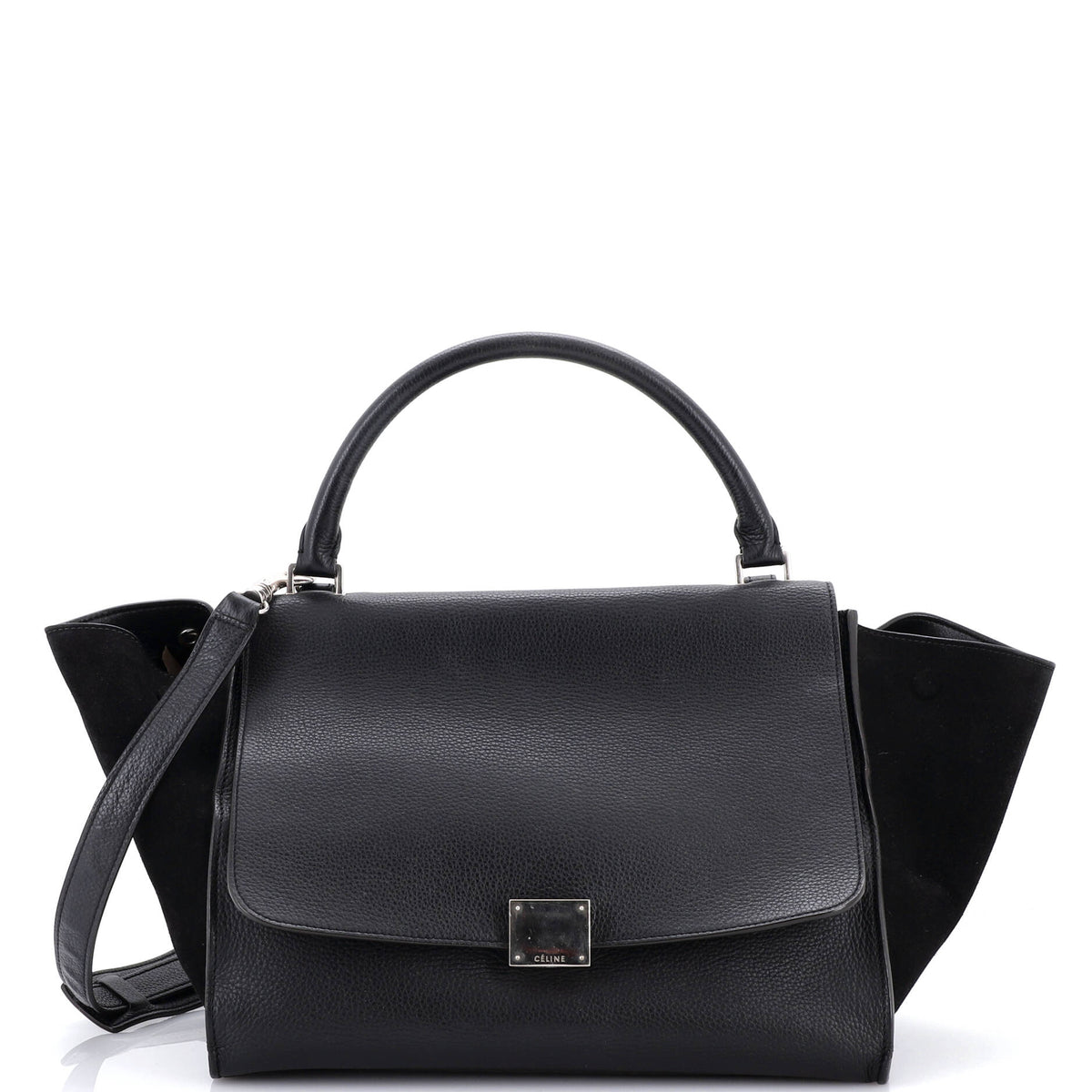 Celine CELINE Trapeze Bag Leather Medium