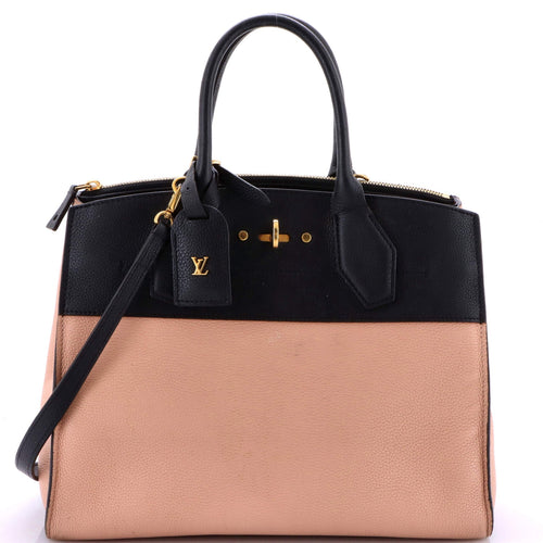City Steamer Handbag Leather MM