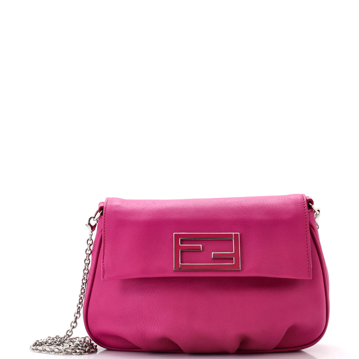 Fendi FENDI Fendista Pochette Crossbody Leather