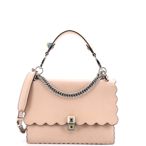 FENDI Kan I Bag Leather Medium