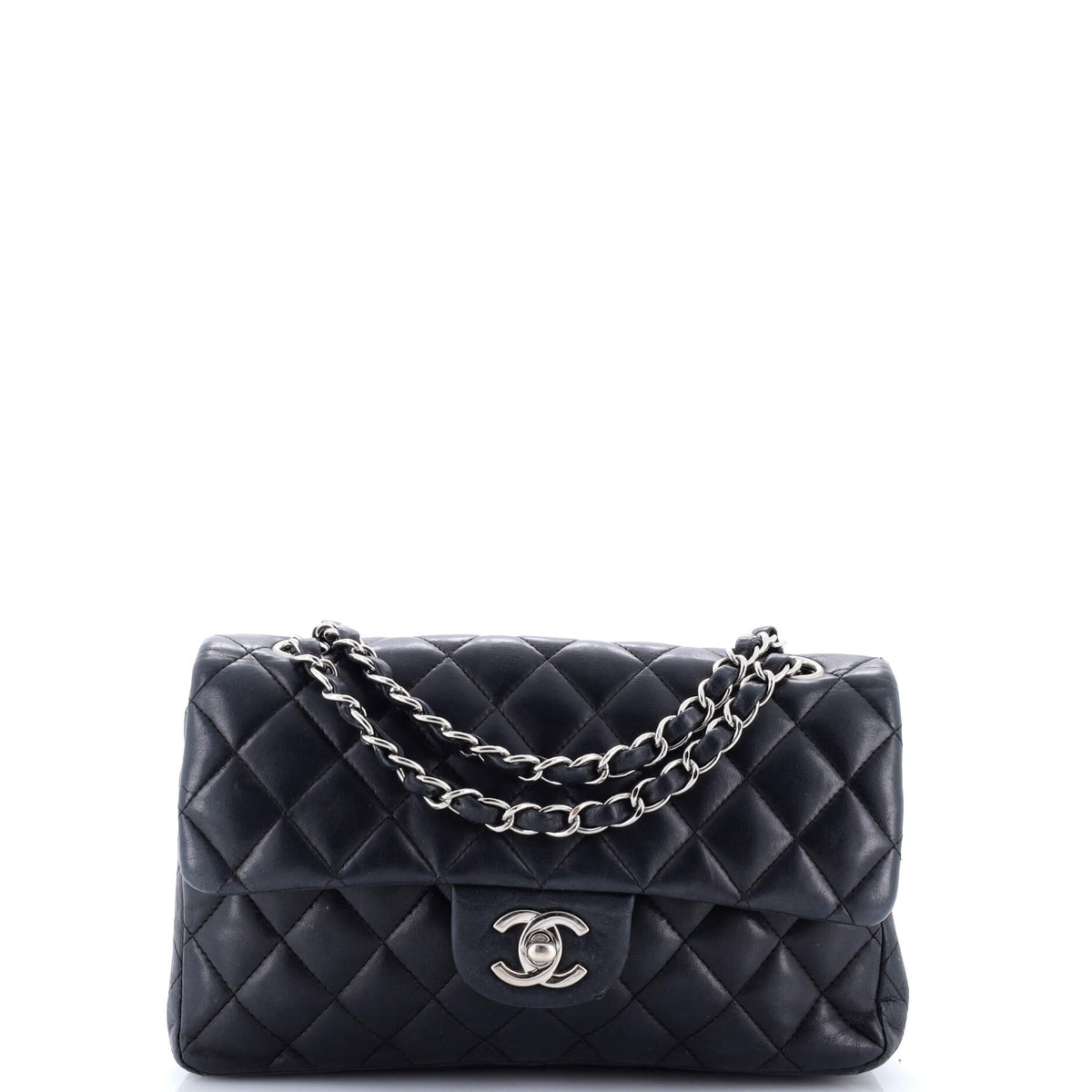 Chanel CHANEL Classic Double Flap Bag Quilted Lambskin Small