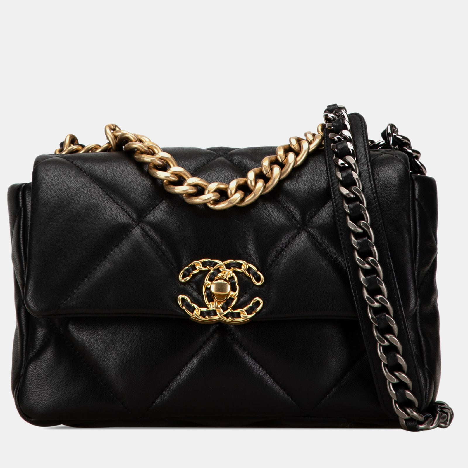 Chanel Medium Lambskin 19 Flap Bag