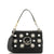 FENDI Kan I F Shoulder Bag Embellished Leather Medium