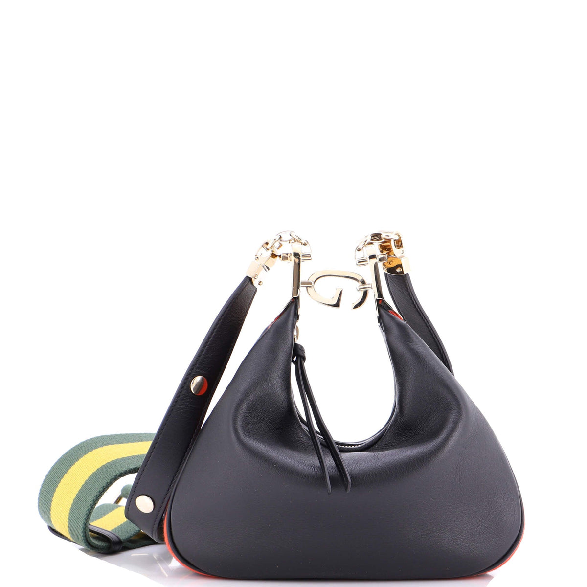 Gucci GUCCI Attache Shoulder Bag Leather Small