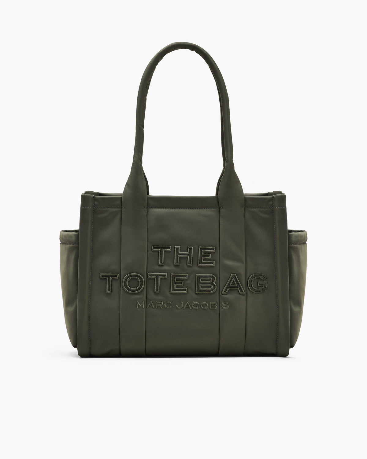 Marc Jacobs Marc Jacobs The Puffy Nylon Medium Tote Bag in Army Green