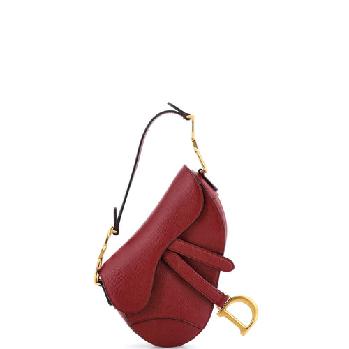 Saddle Handbag Leather Mini