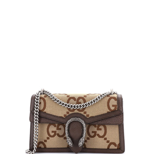 GUCCI Dionysus Bag Jumbo GG Canvas Small