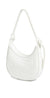 Mini Rosetta Shoulder Bag White Croc One Size