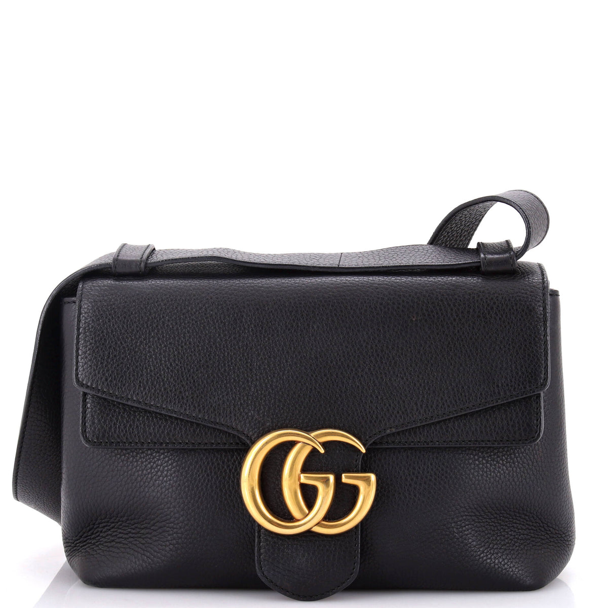 Gucci GUCCI GG Marmont Shoulder Bag Leather Small
