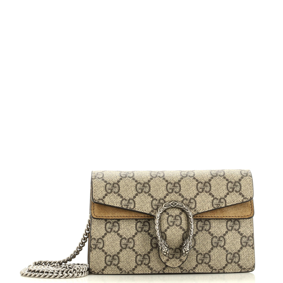 Gucci GUCCI Dionysus Bag GG Coated Canvas Super Mini