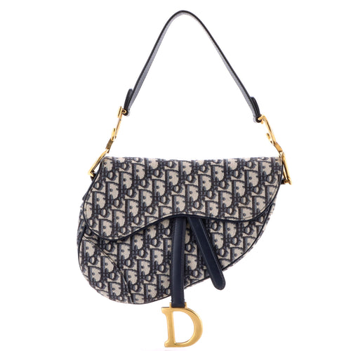 Saddle Handbag Oblique Canvas Medium