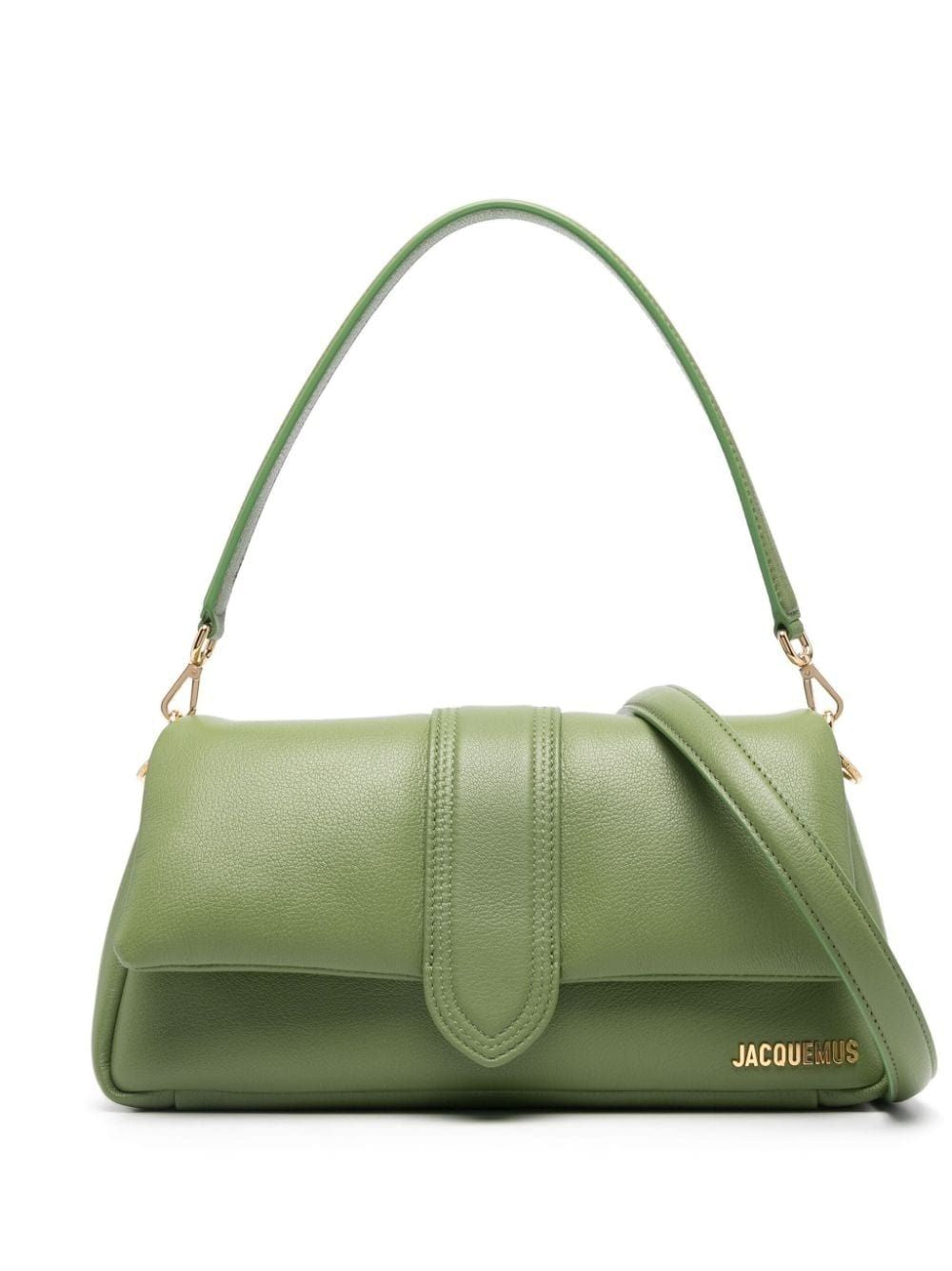 Jacquemus Women's Le Bambimou Shoulder Bag in Green | Size UNICA | 231BA0523206