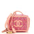 CHANEL Filigree Vanity Case Quilted Tweed Small