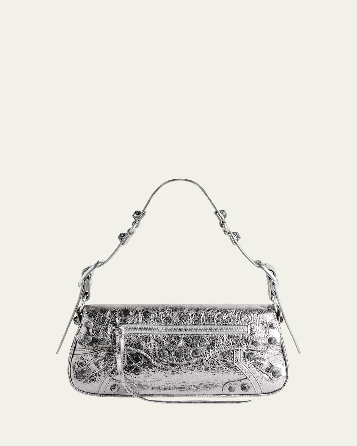 Balenciaga Le Cagole Small Sling Metallic Shoulder Bag