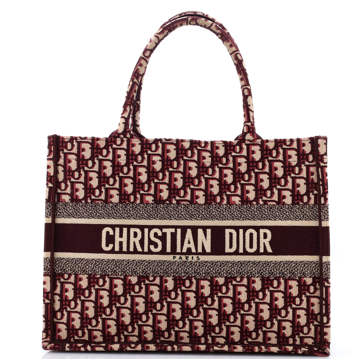 Christian Dior Book Tote Oblique Canvas Medium
