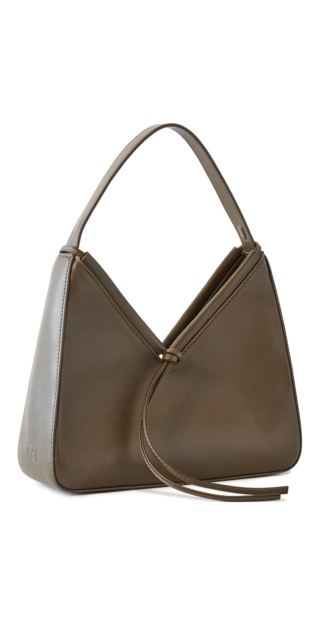 Reformation Medium Chiara Shoulder Bag Truffle One Size