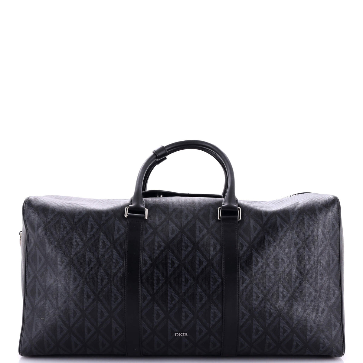 Christian Dior Lingot Duffle Bag CD Diamond Coated Canvas 50