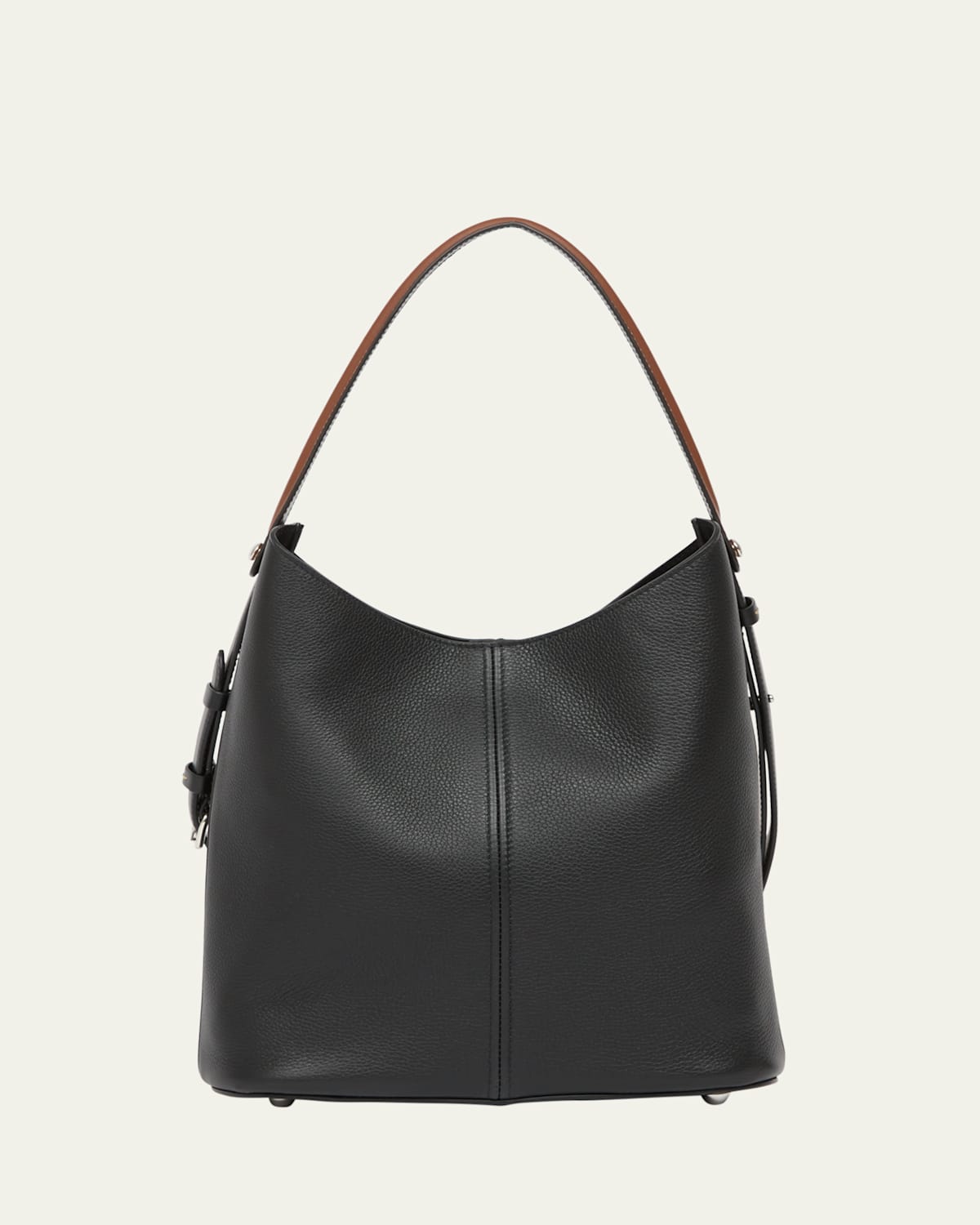 Maison Margiela Dress-Age Leather Hobo Bag