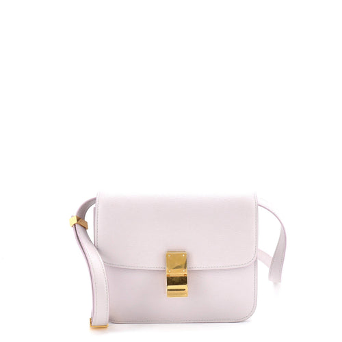 CELINE Classic Box Bag Grainy Leather Teen