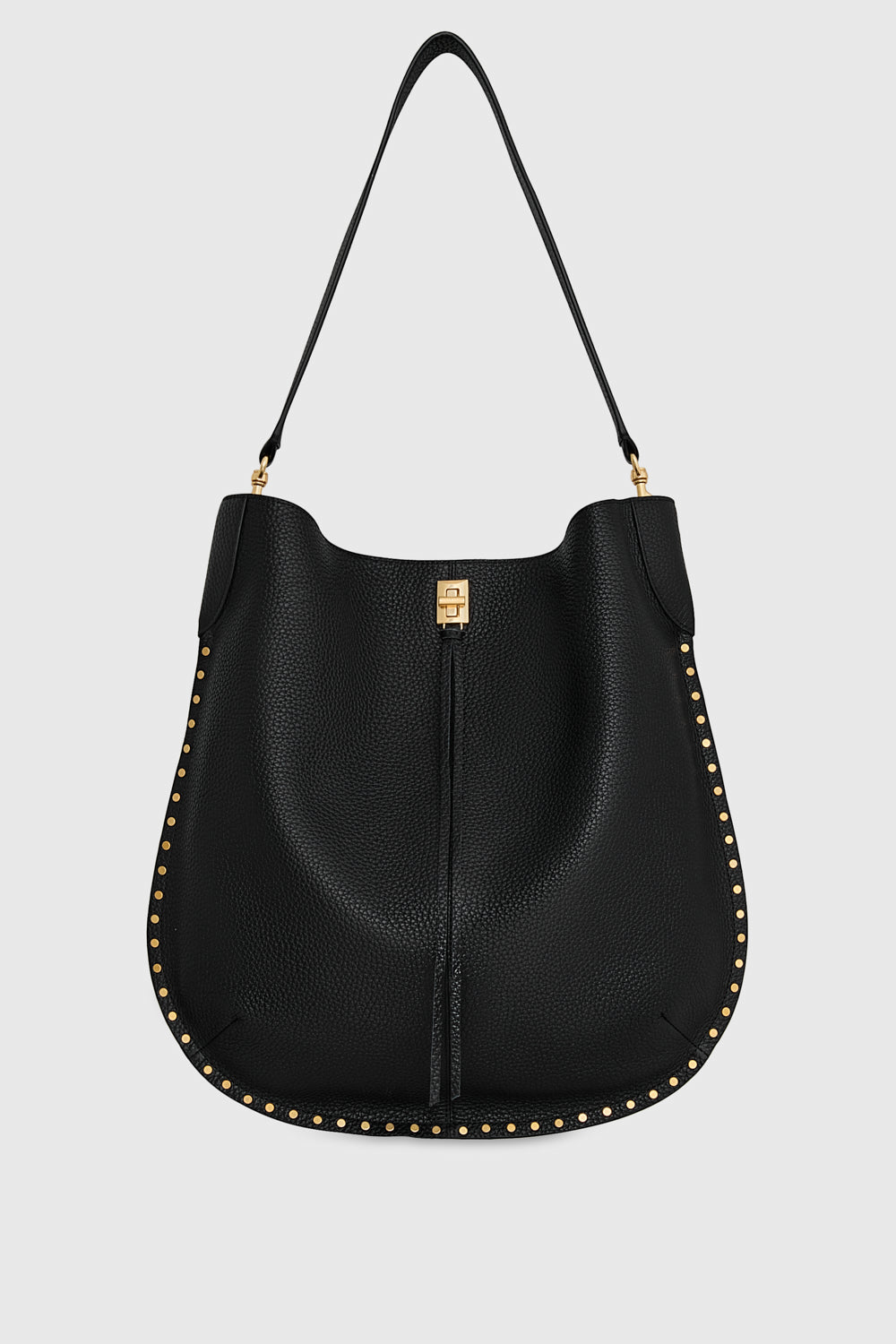 Rebecca Minkoff Darren Slim Hobo Bag In Black