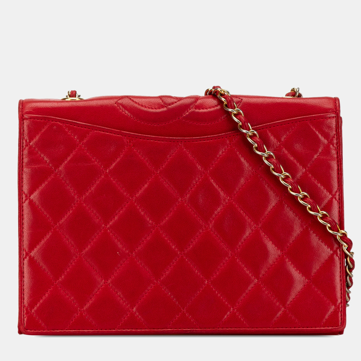 Chanel CC Quilted Lambskin Full Flap Bag