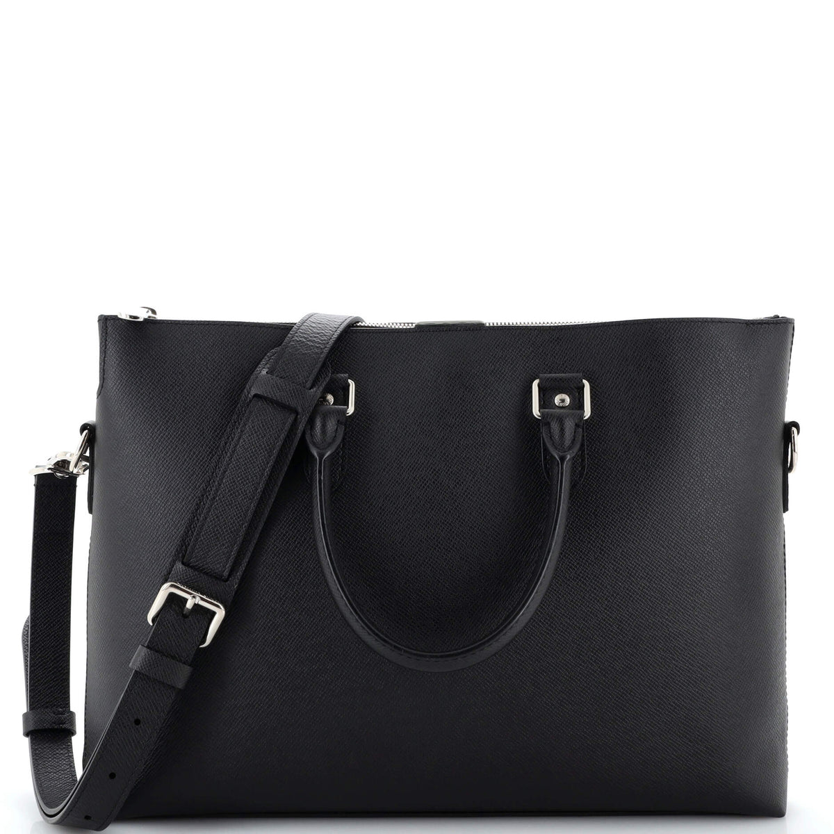 Louis Vuitton Anton Soft Briefcase Taiga Leather