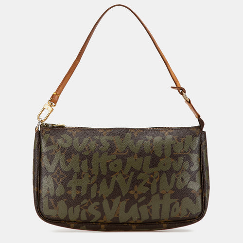Stephen Sprouse Monogram Graffiti Pochette Accessoires
