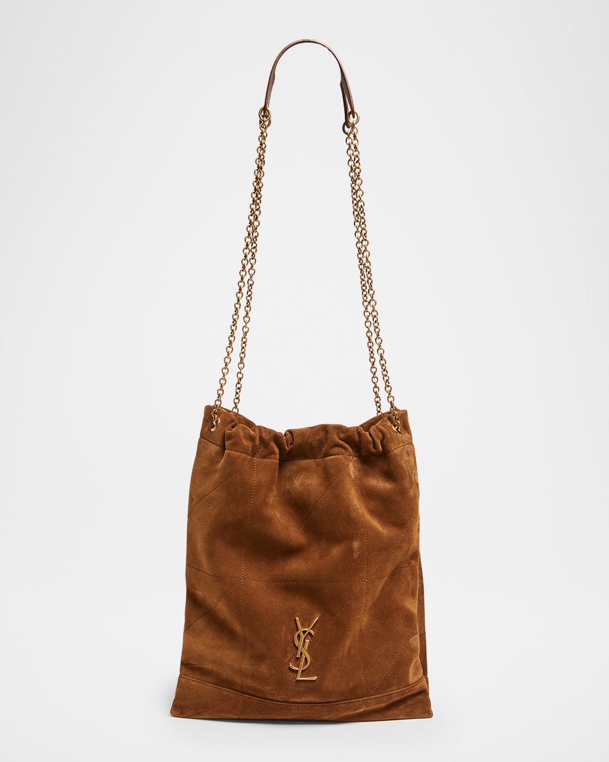 Saint Laurent Jamie 4.3 YSL Pochon Shoulder Bag in Suede