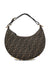 Women's Fendigraphy Small Jacquard Bag in Brown | 8BR798ALP3