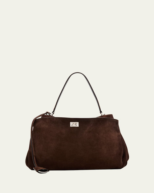 Rodeo Suede Top-Handle Bag