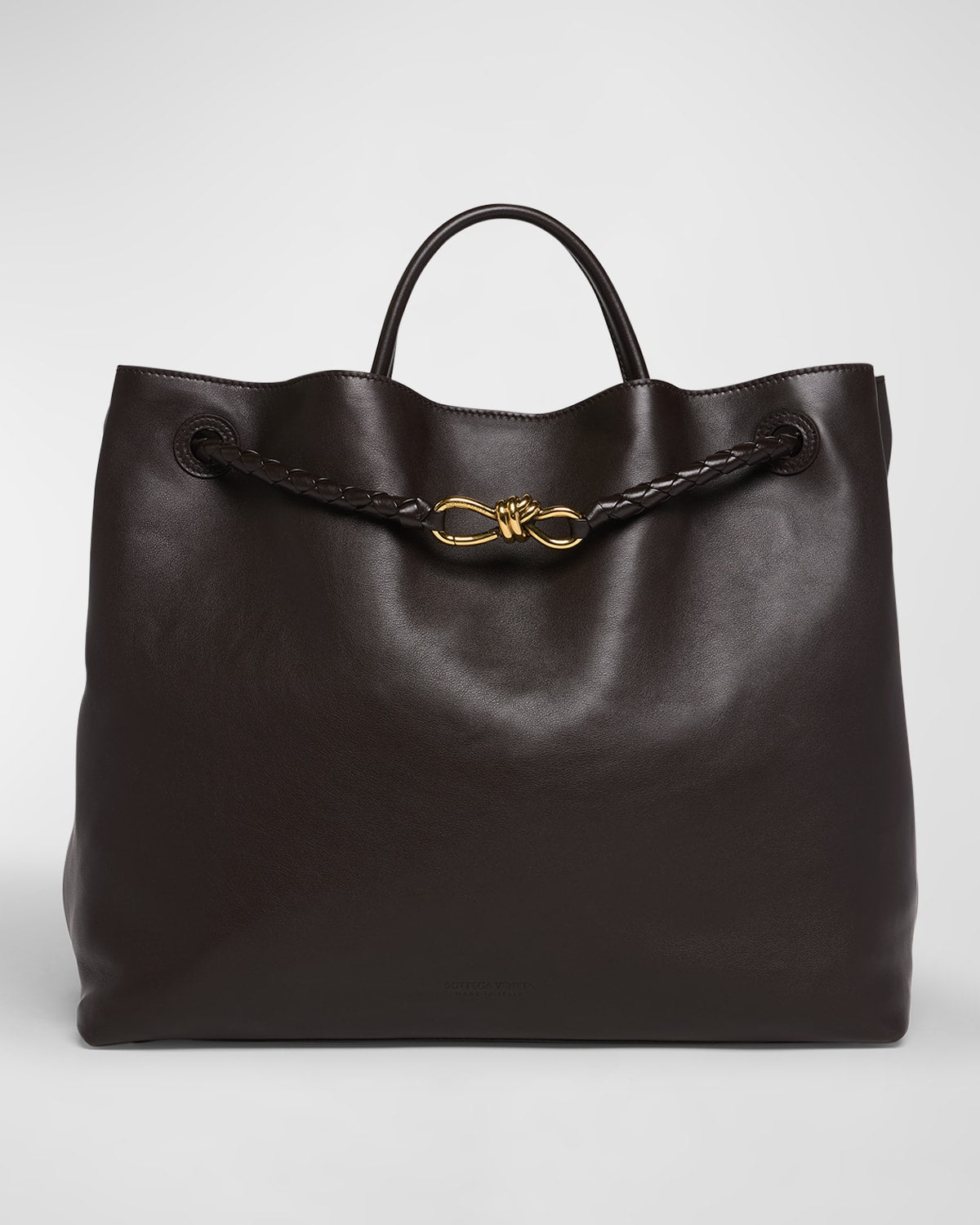 Bottega Veneta Grand sac fourre-tout en cuir Andiamo