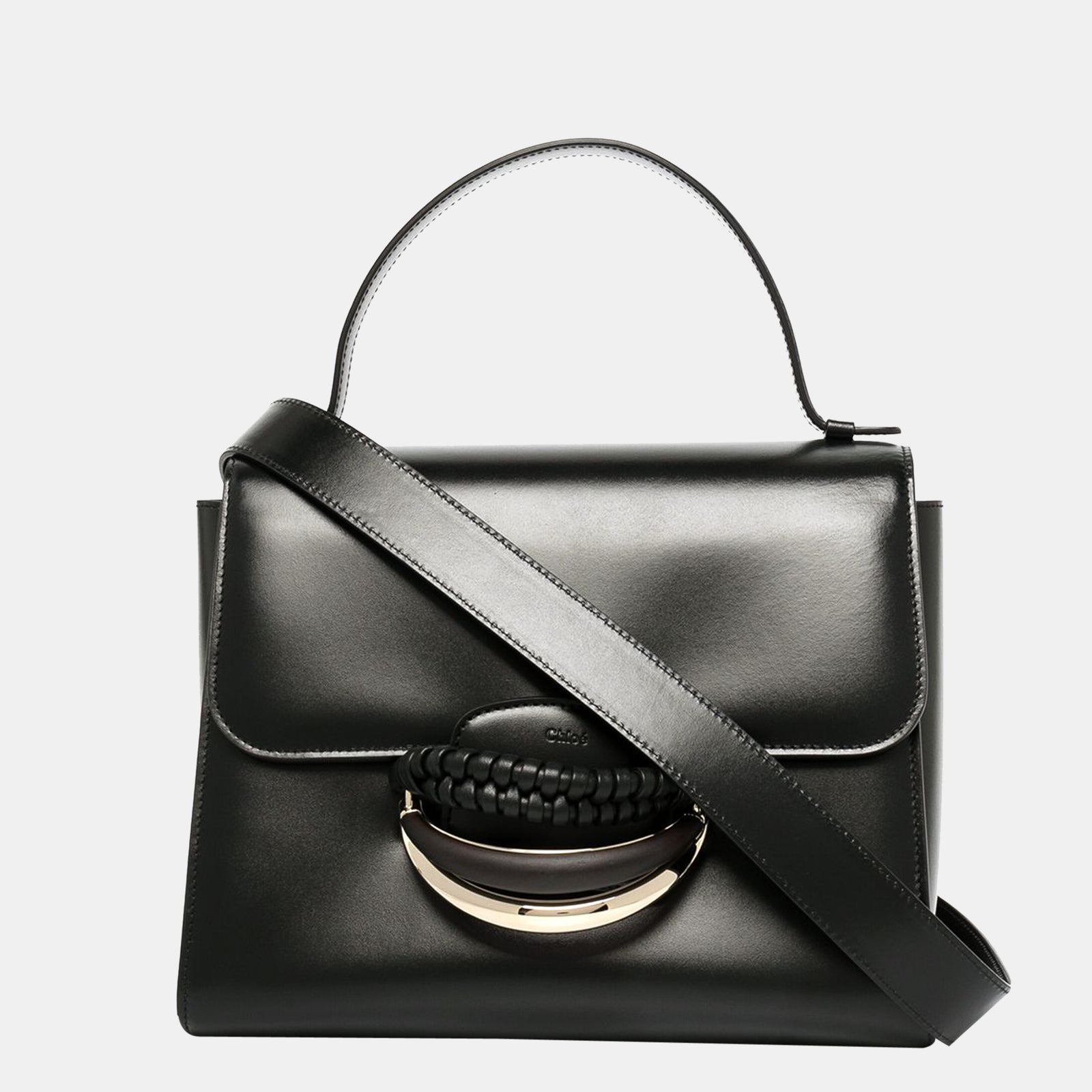 Chloe Black - Leather - Crossbody bag