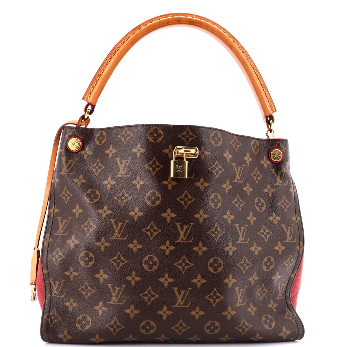 Louis Vuitton Gaia Handbag Monogram Canvas