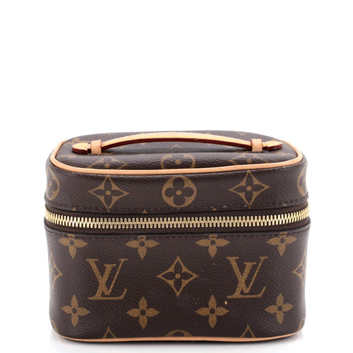 Nice Vanity Case Monogram Canvas Nano