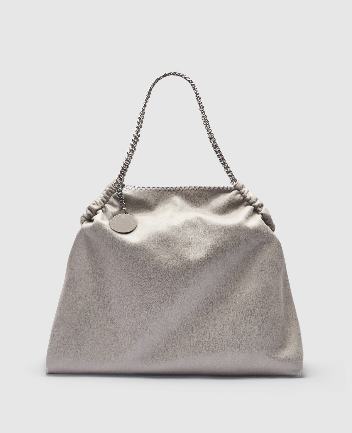 Stella McCartney Falabella Drawstring Tote Bag, Woman, Gray