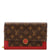 Flore Chain Wallet Monogram Canvas