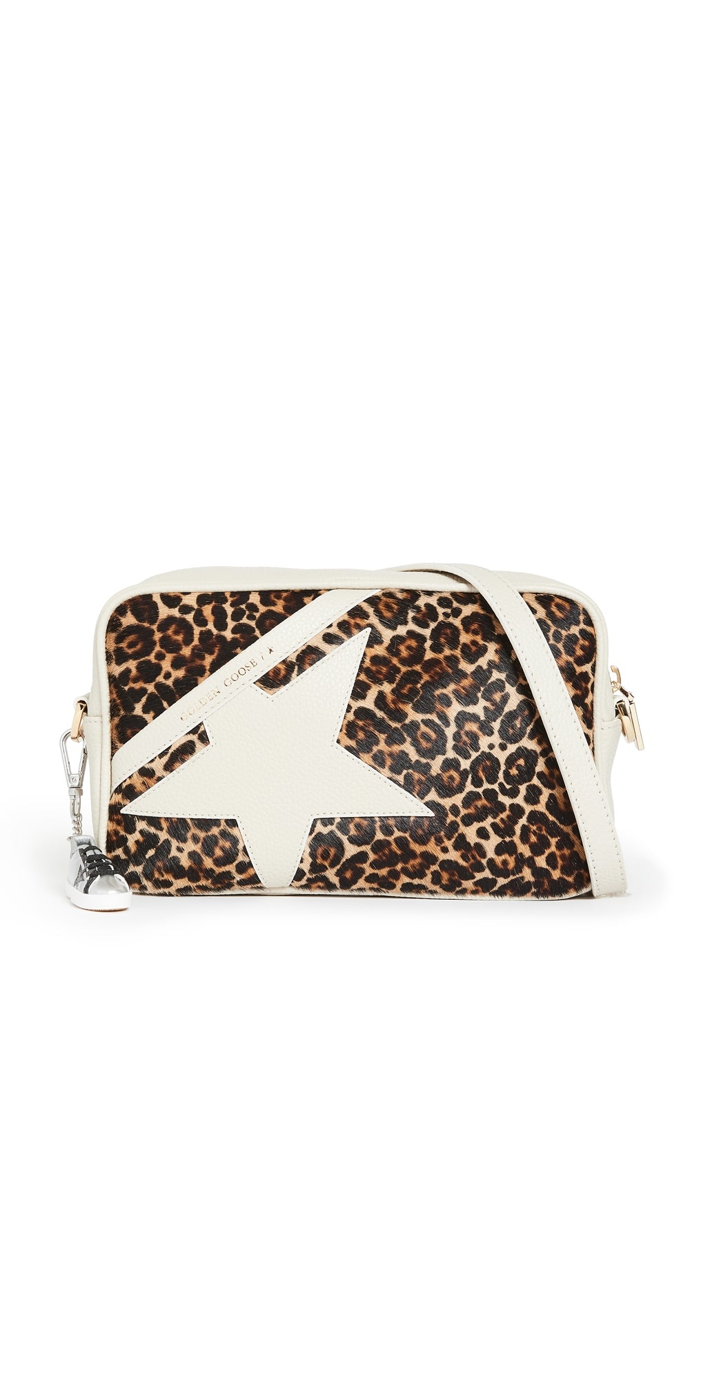 Golden Goose Star Bag White/Brown Leo One Size