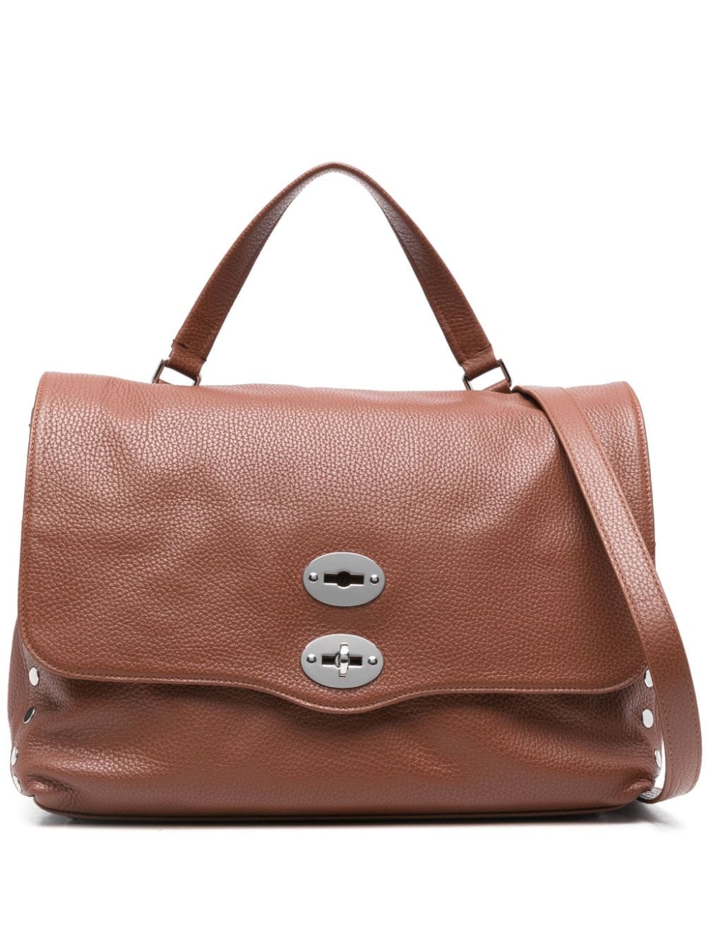 Zanellato Women's Postina Daily Small Leather Handbag in Brown | Size UNI | 068010MDAILYZ0240