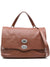 Women's Postina Daily Small Leather Handbag in Brown | Size UNI | 068010MDAILYZ0240