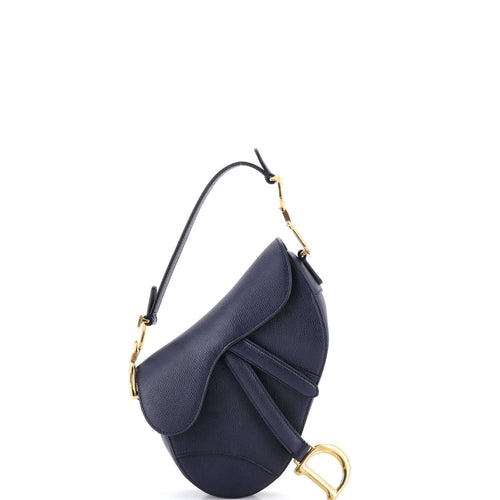Saddle Handbag Leather Mini