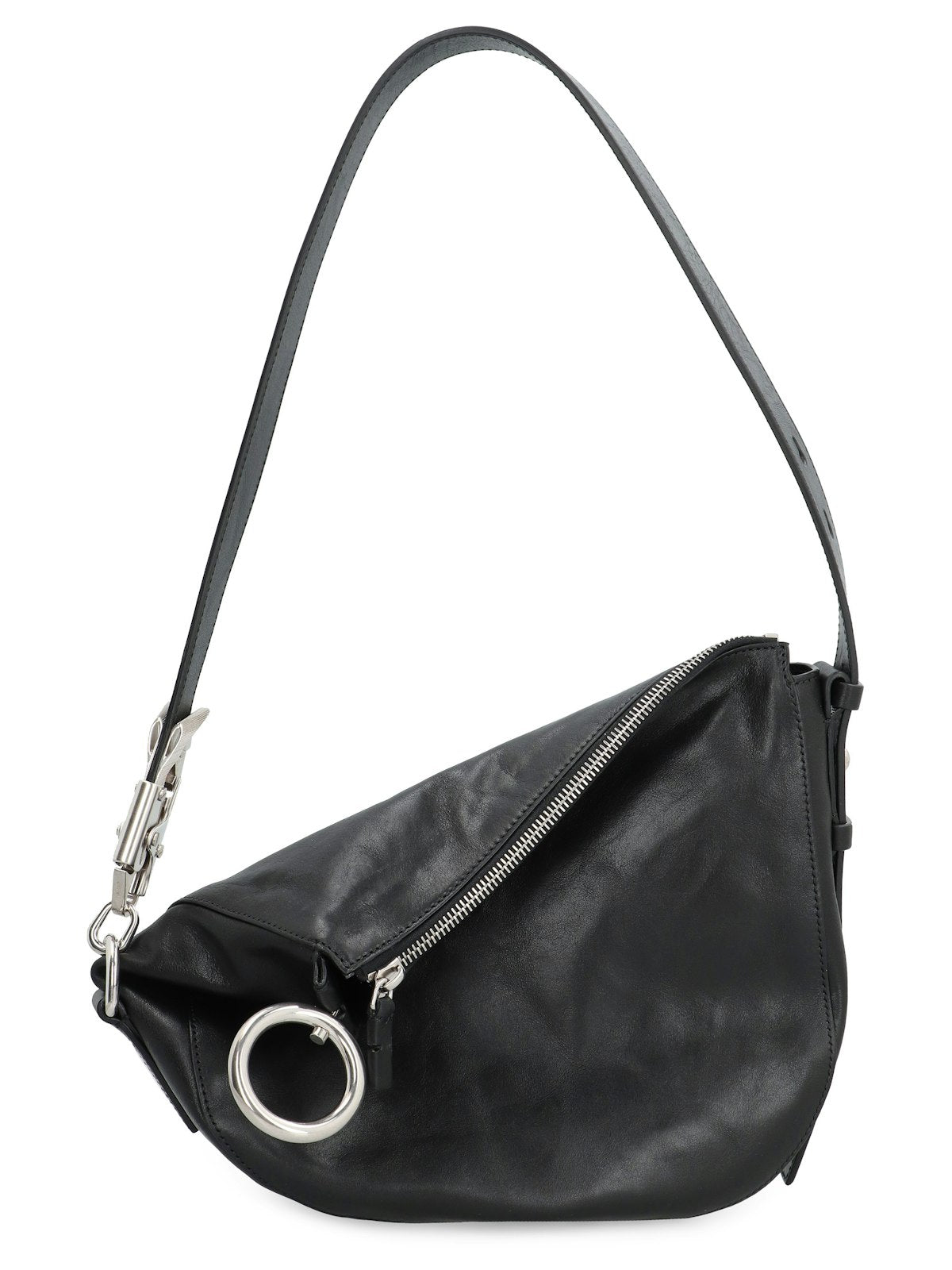 Burberry Women's Small Knight Bag in Black | 8082396151809 Color A1189