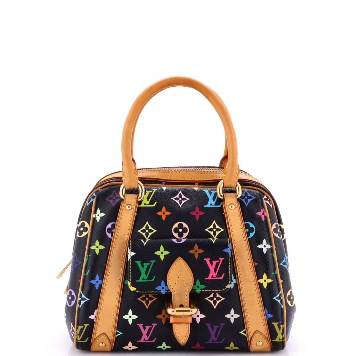 Louis Vuitton Priscilla Handbag Monogram Multicolor